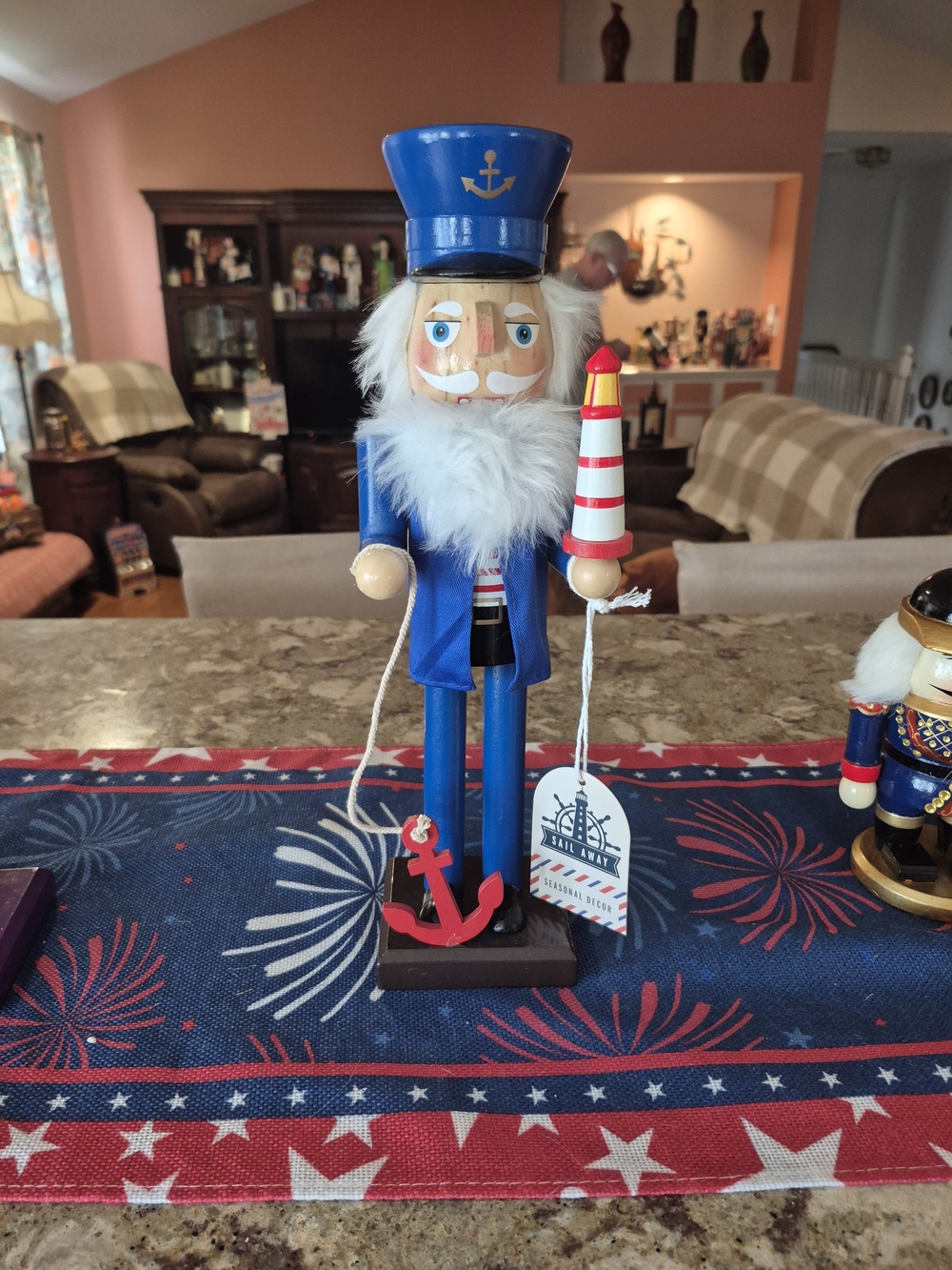 Kurt Adler Sailor Nutcracker Holiday Decor